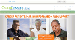 Desktop Screenshot of cancerconnect.com